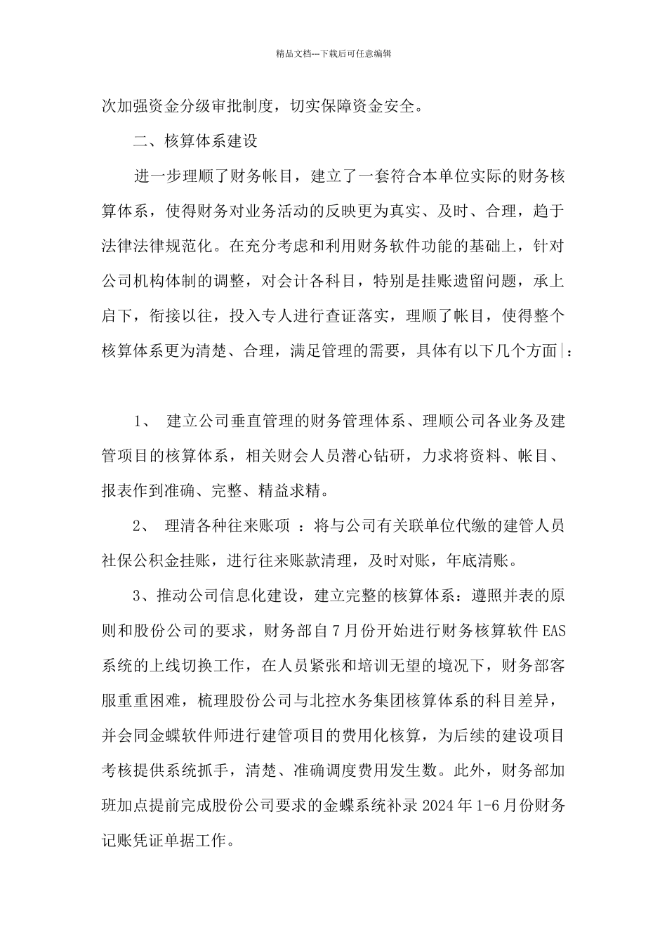 公司财务部六大方面工作总结_第2页