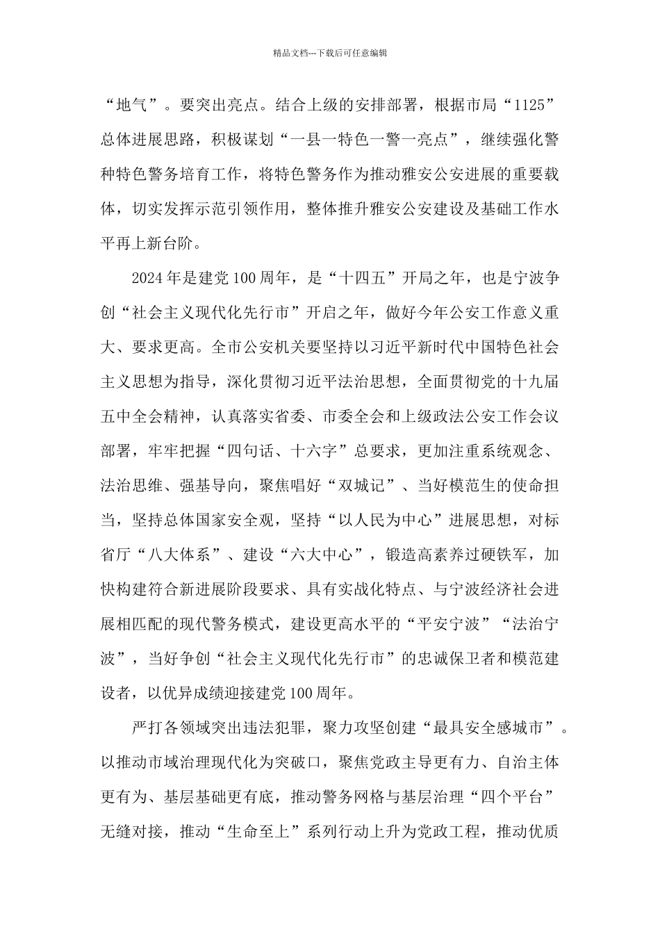 公安工作明年工作思路范文_第2页