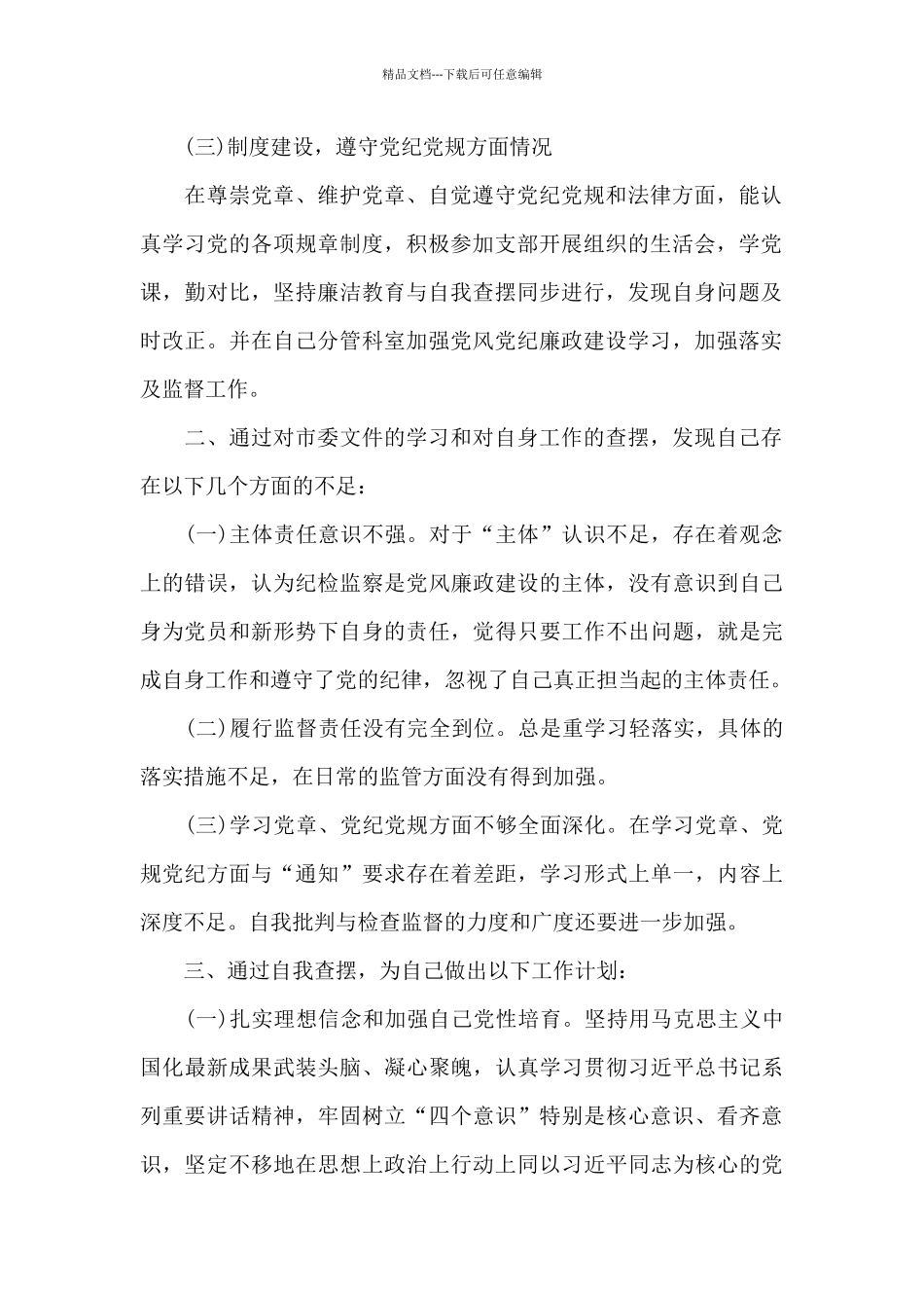 关于2024履行全面从严治党主体责任情况的报告_第2页