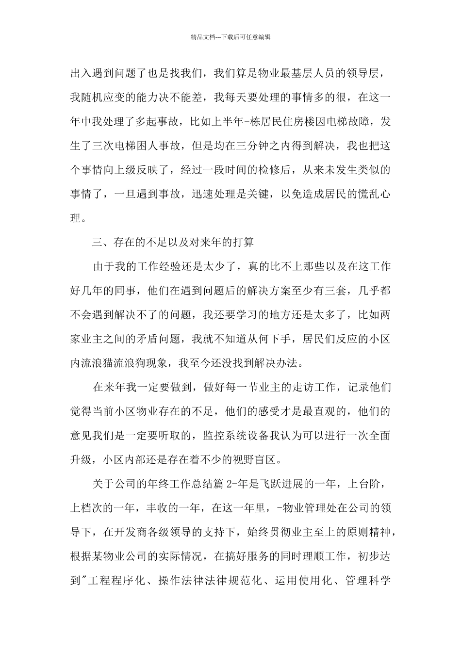 关于公司的年终工作总结11篇_第2页