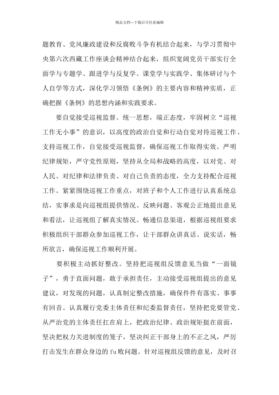 关于巡察工作个人总结经典优秀范文三篇_第2页