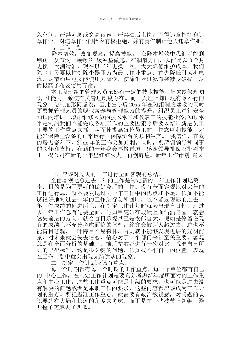 关于新年工作计划4篇_第2页