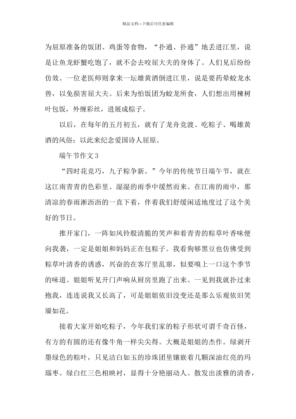 关于端午节作文精选优秀范文_第3页