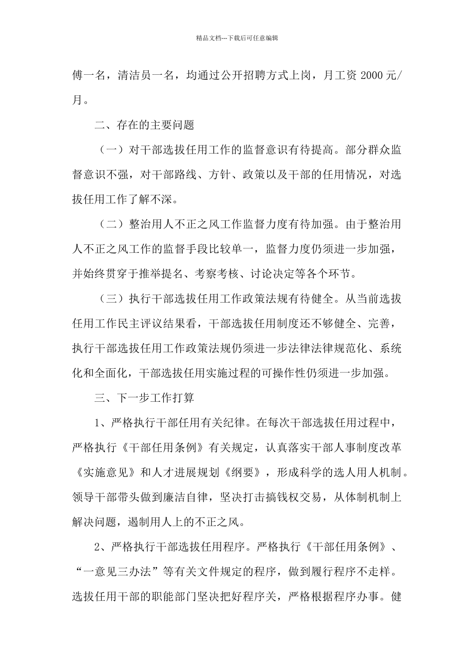 关于选人用人报告_第3页