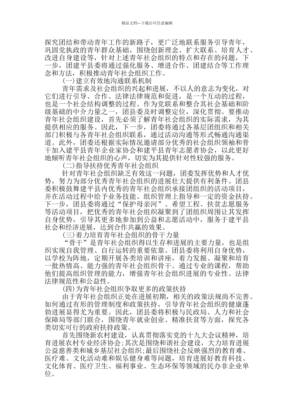 关于青年社会组织建设的调研报告_第2页
