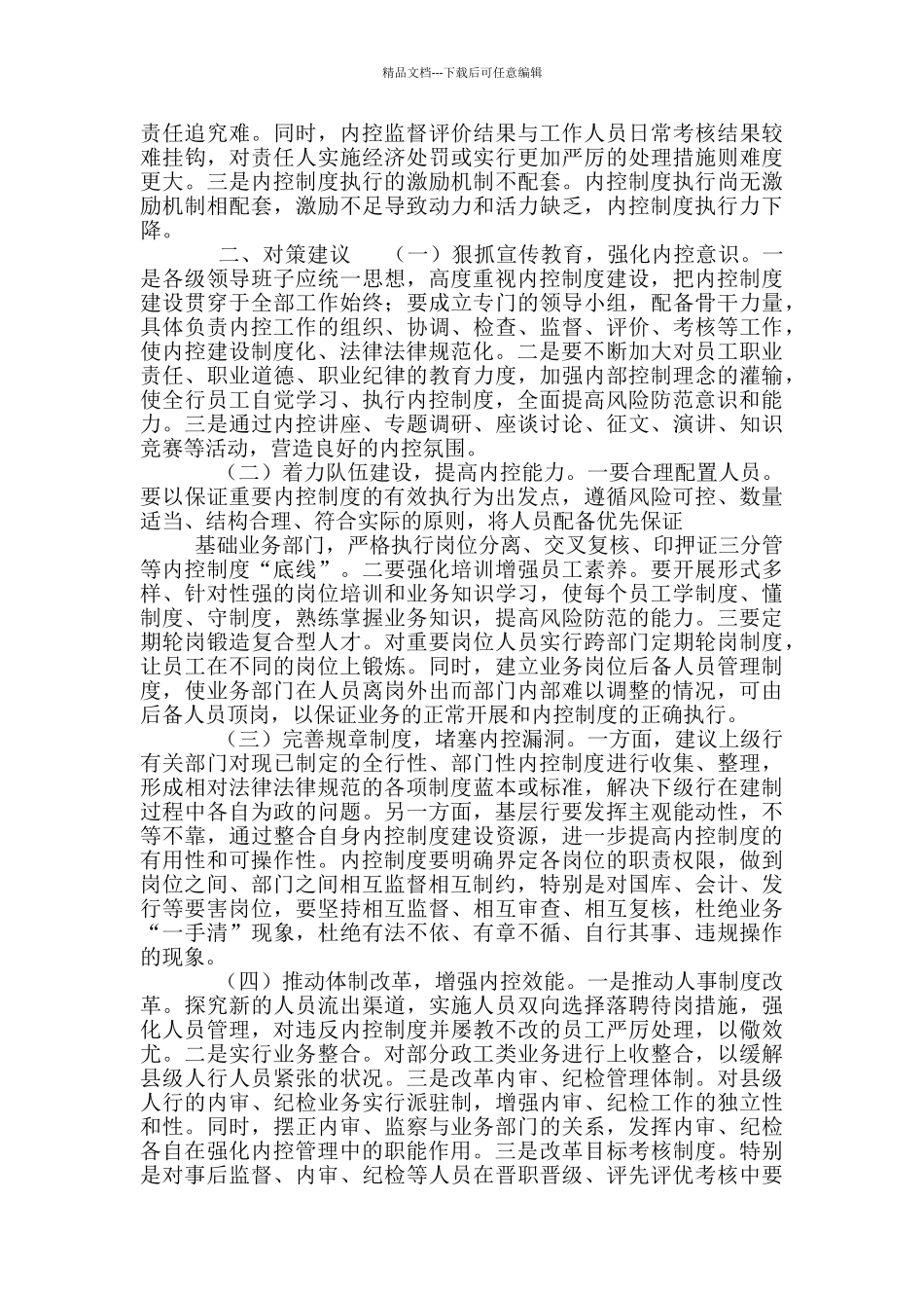 内部风险控制调研报告_第2页