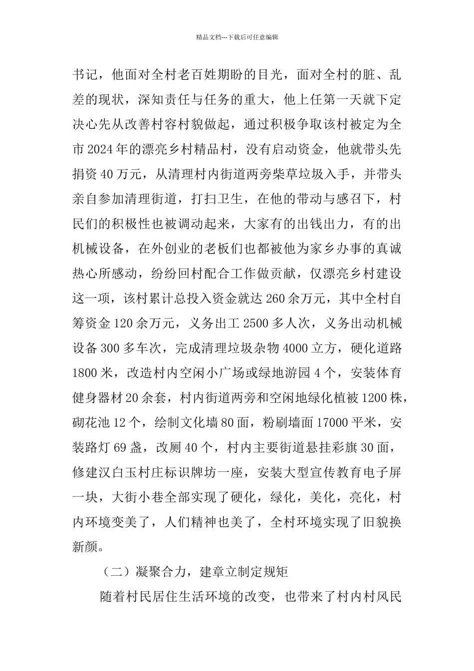 农旅一体化典型村调研报告_第2页