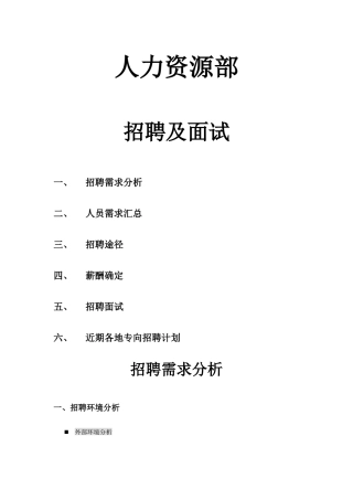 2025年招聘面试薪酬确定计划书