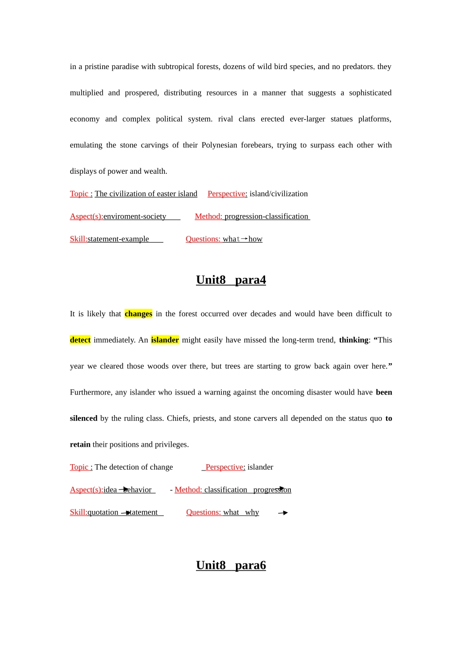 2025年武汉大学博士课程考试英语段落分析_第3页