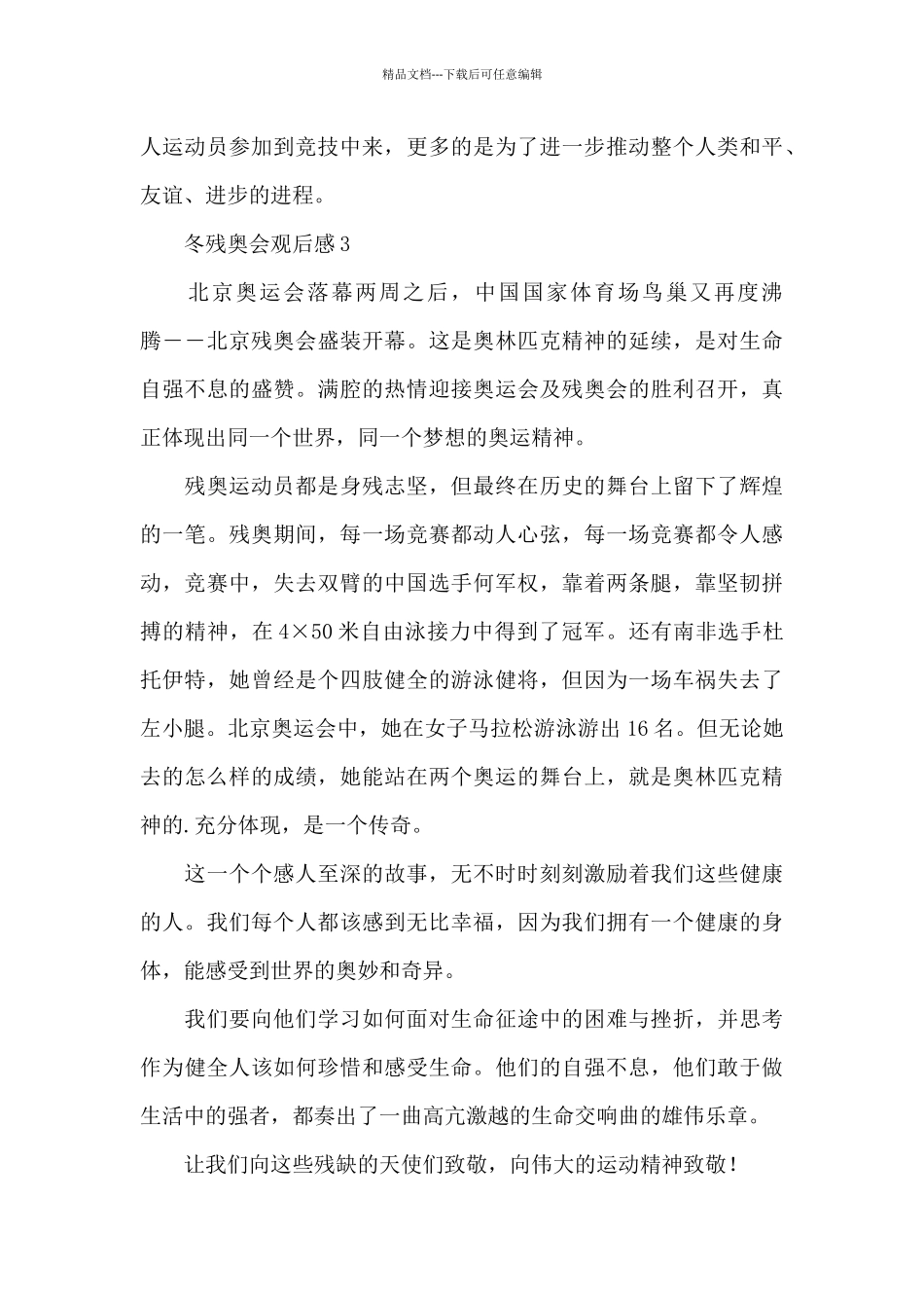 冬残奥会观后感_第3页