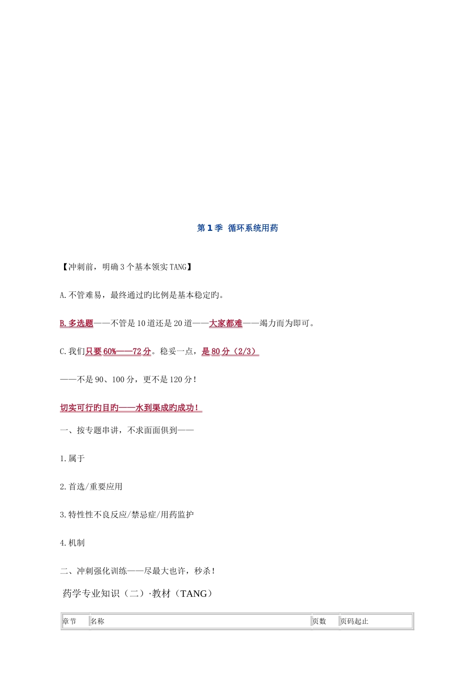 2025年执业药师药学二重点_第2页