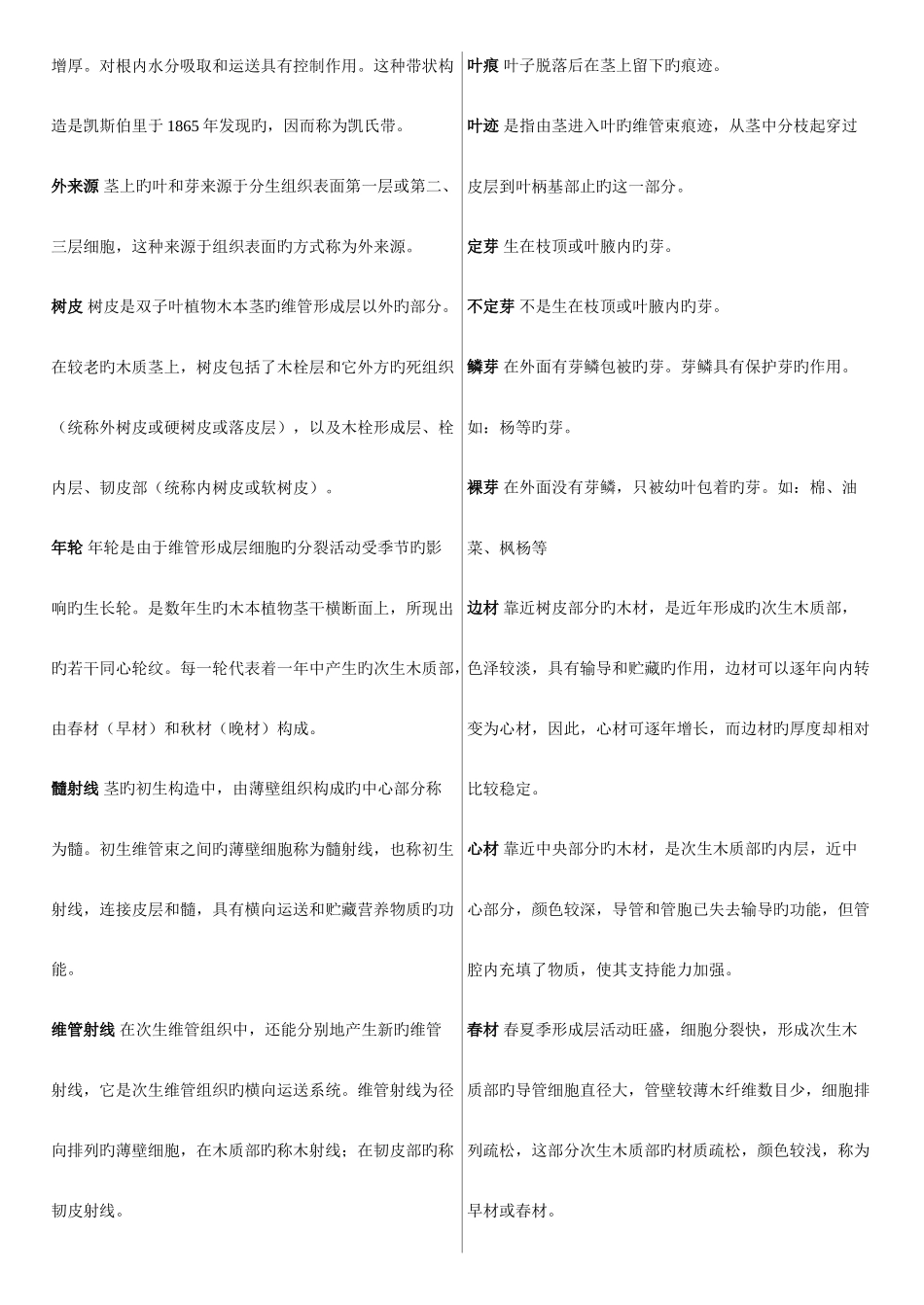 2025年已整理植物学考研题题库重要_第3页