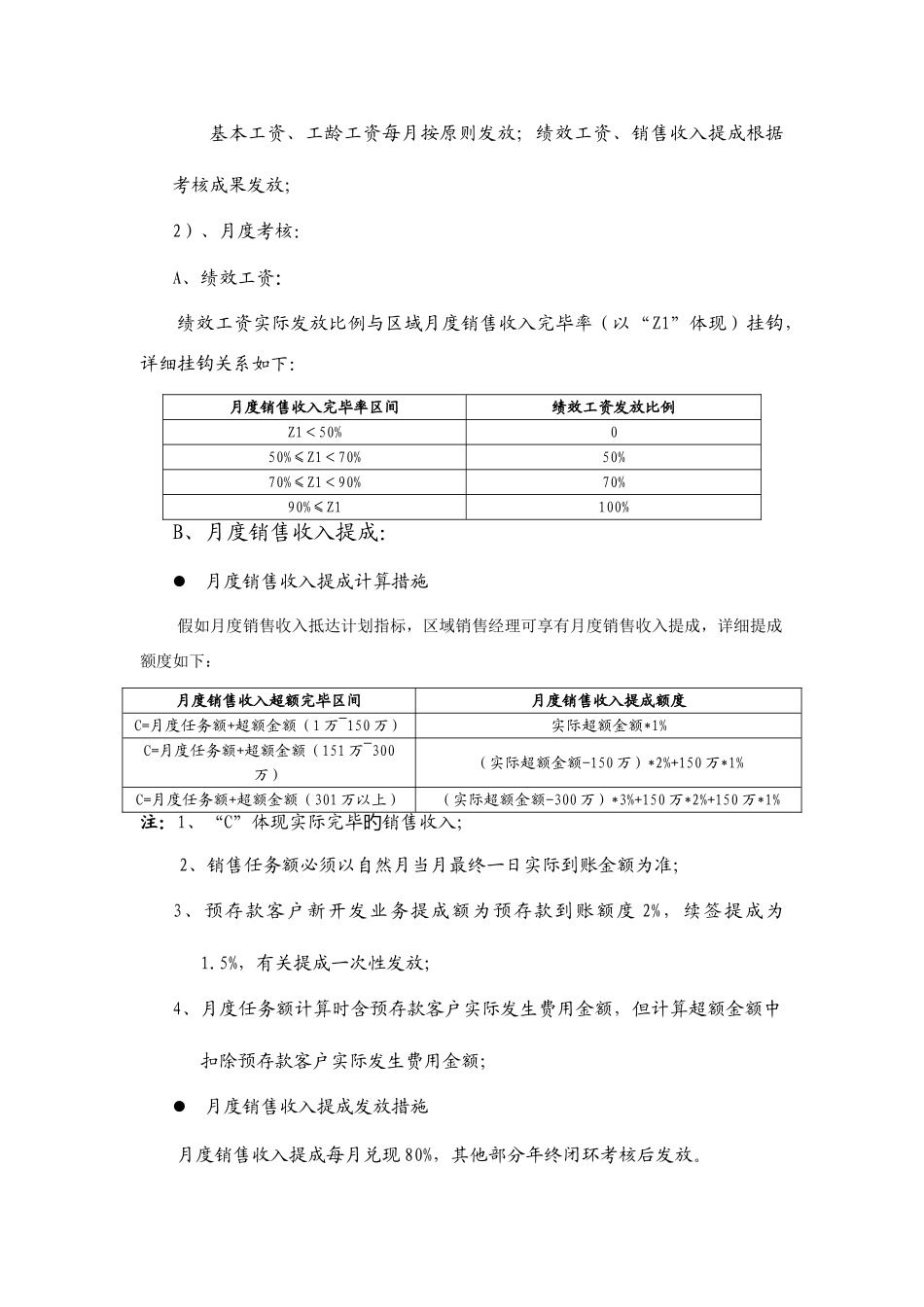 2025年市场销售部销售业务人员考核方案_第2页