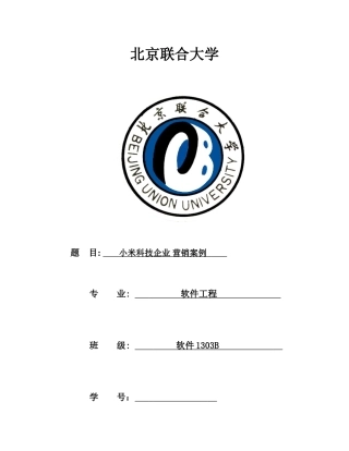 2025年市场营销大作业