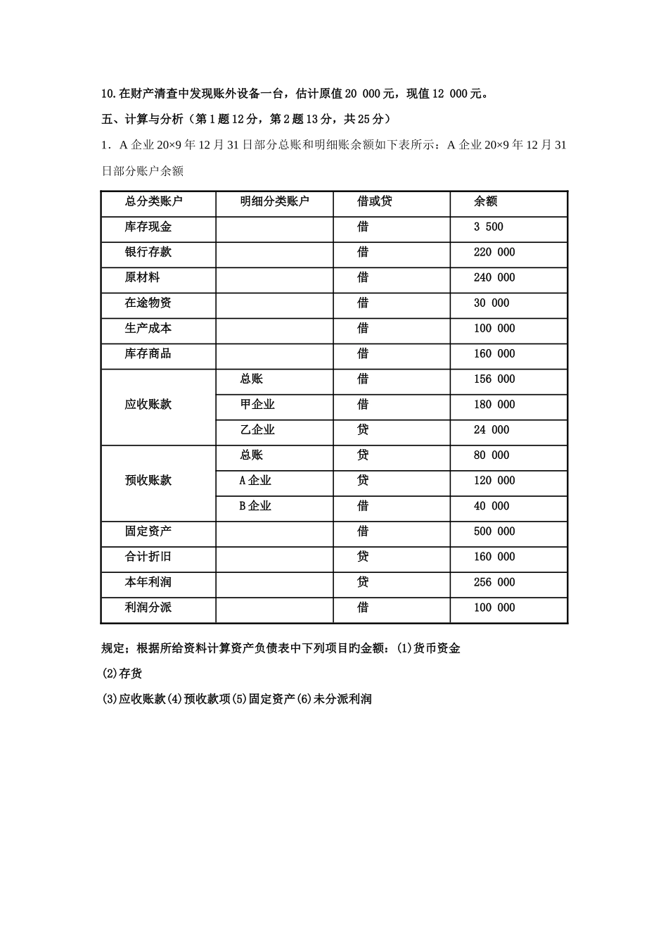 2025年电大专科工商管理基础会计试题及答案参考资料_第3页