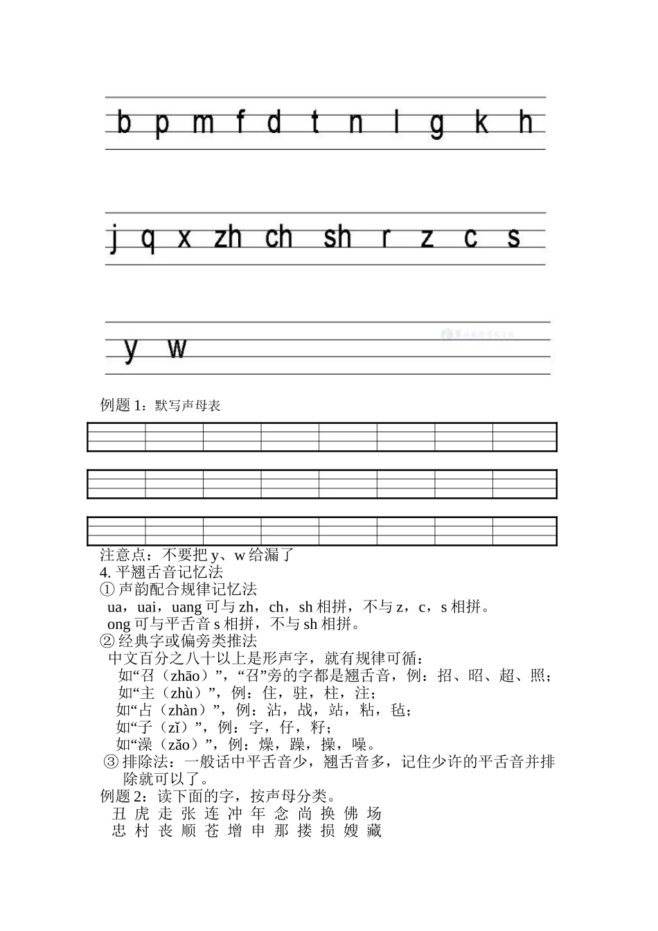 2025年汉语拼音知识点整理讲课稿_第3页