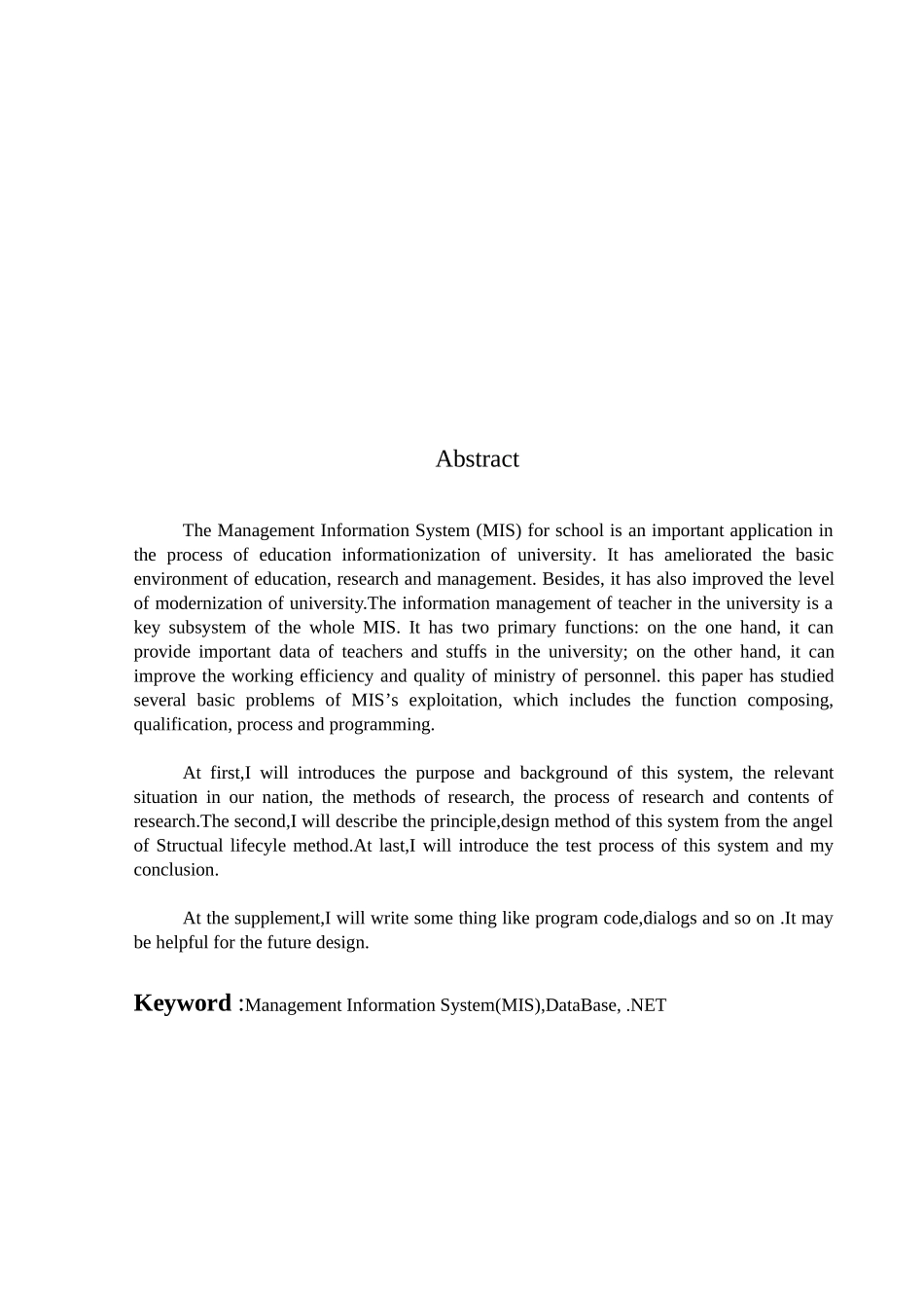 2025年基于net的教师信息子系统学院教师考核管理系统_第3页