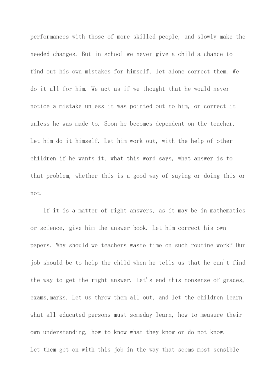 2025年英语四级阅读模拟题及答案_第2页