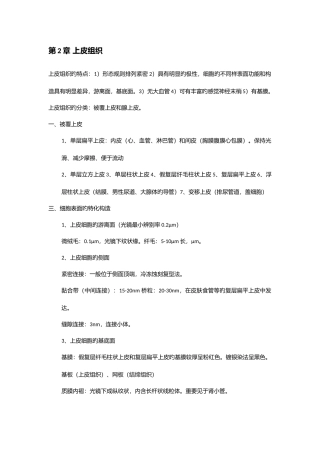 2025年组织学与胚胎学组胚复习笔记