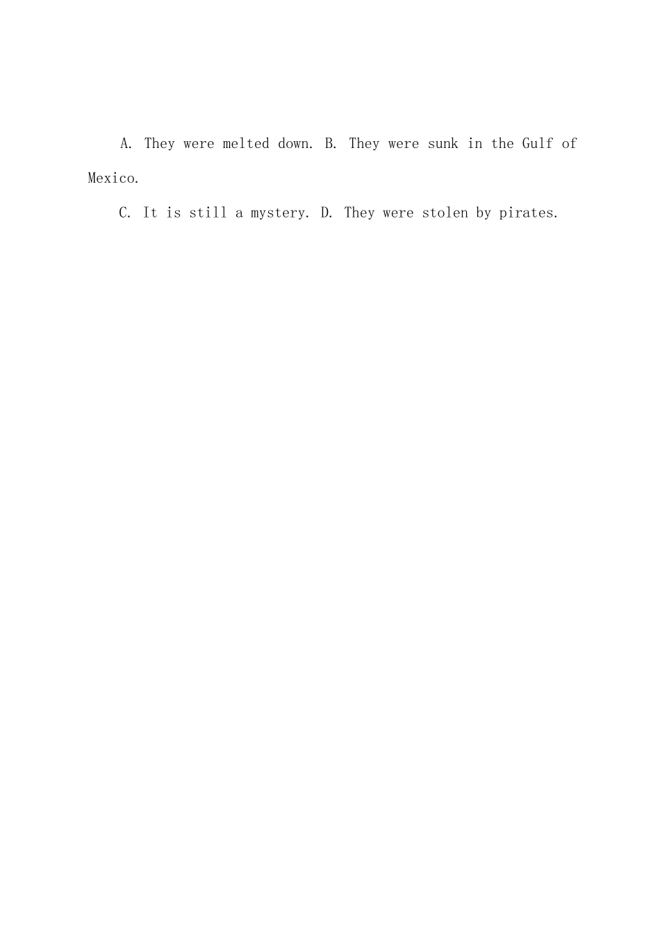 2025年12月英语四六级考试阅读提高练习_第3页