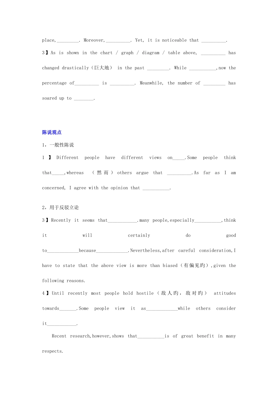 2025年英语四级作文模板_第3页