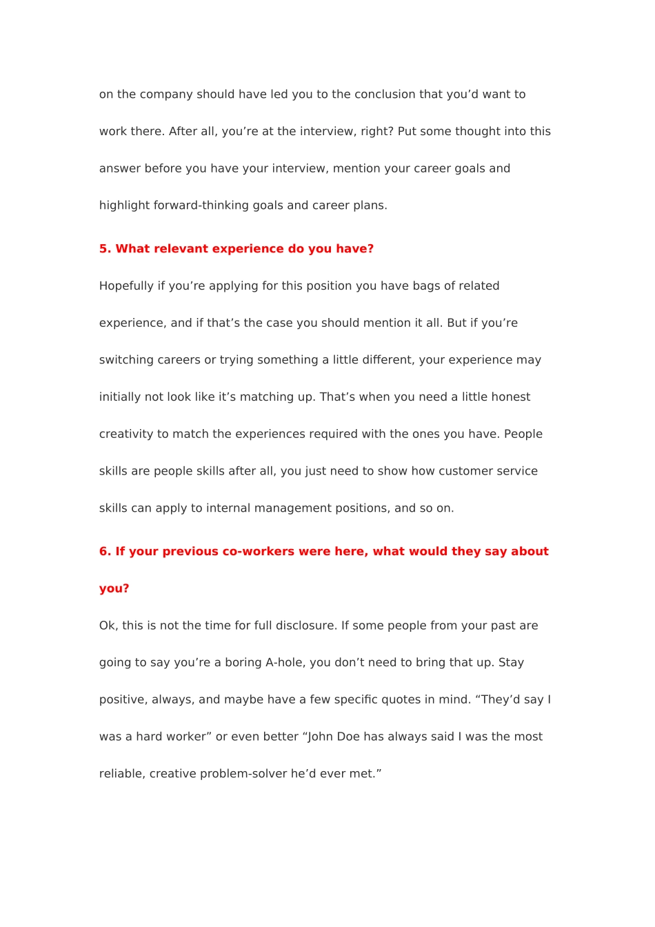 2025年英语面试常见问题与回答_第2页