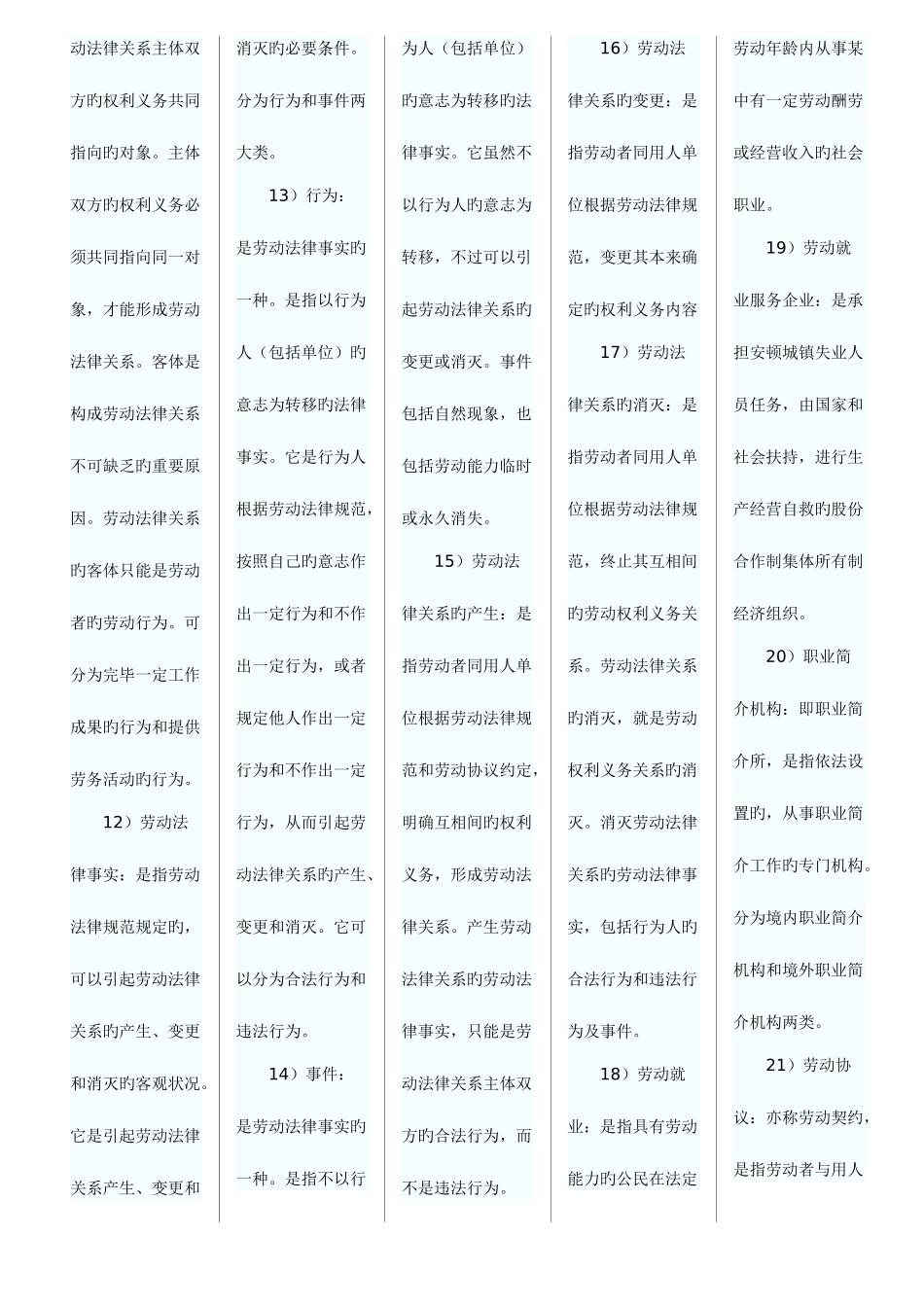2025年自考劳动法复习资料_第2页