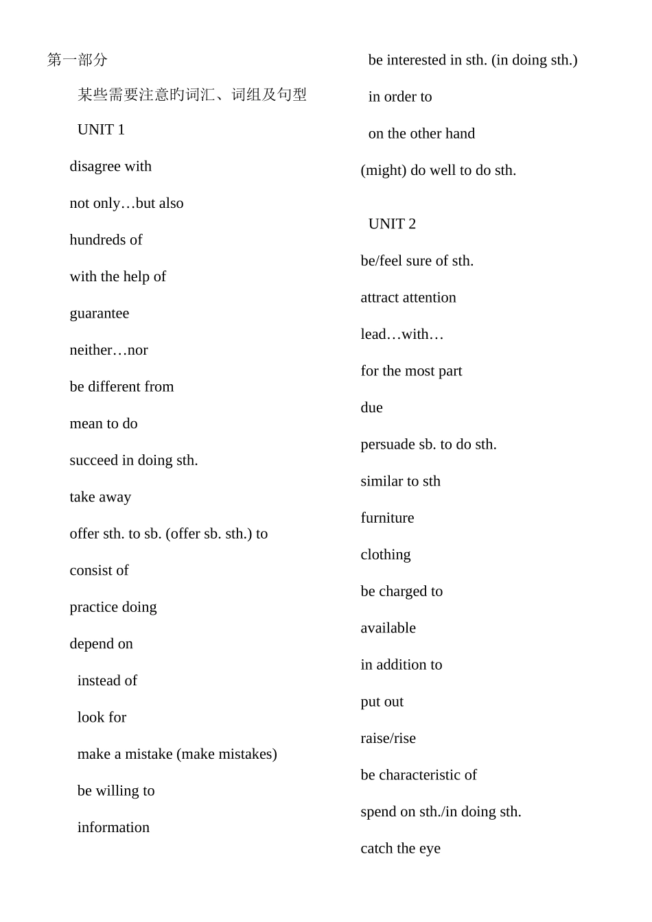 2025年自考英语一词汇_第1页