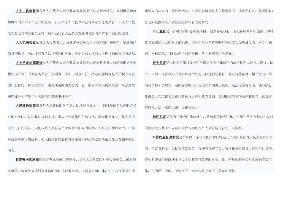 2025年监督学重点复习题考点版网络_第3页