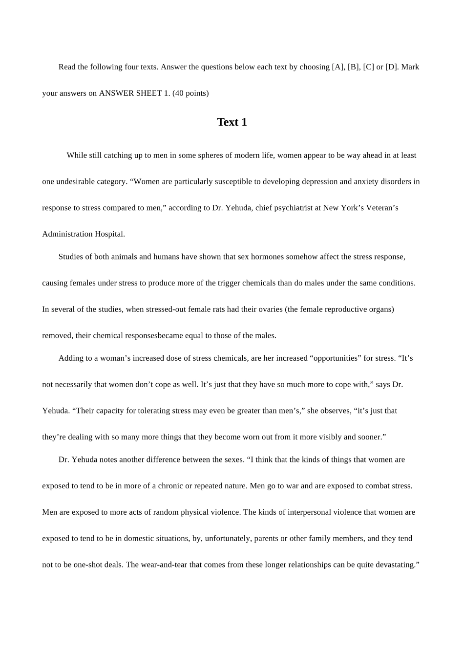 2025年考研英语真题及解析_第3页