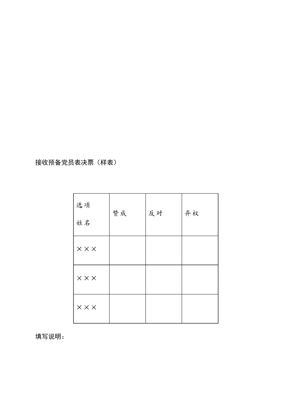 各种表决票(样表)_第2页