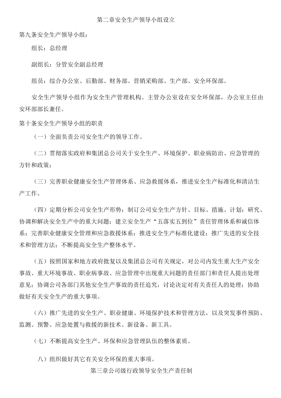 企业安全生产责任制(.最全)_第2页
