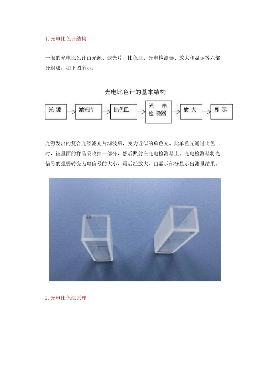 光电比色法和光密度值(OD值)的理解_第2页