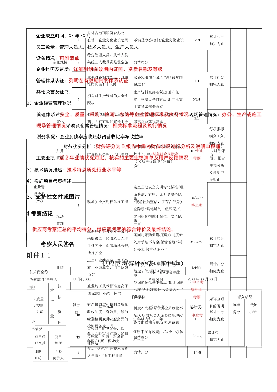 供应商入库内部审核表_第2页