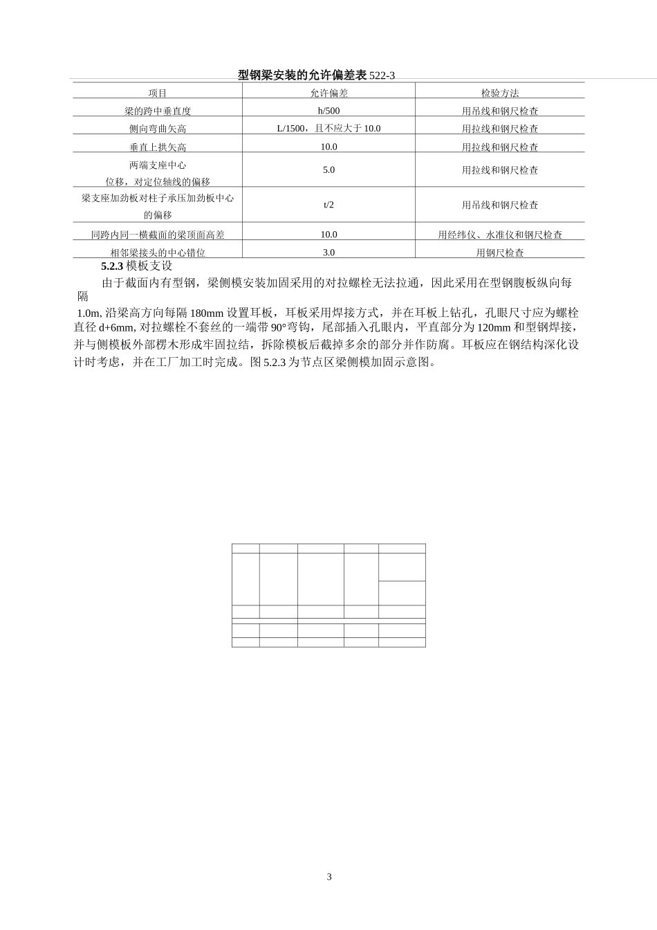型钢混凝土梁-钢筋混凝土柱组合节点施工工法_第3页