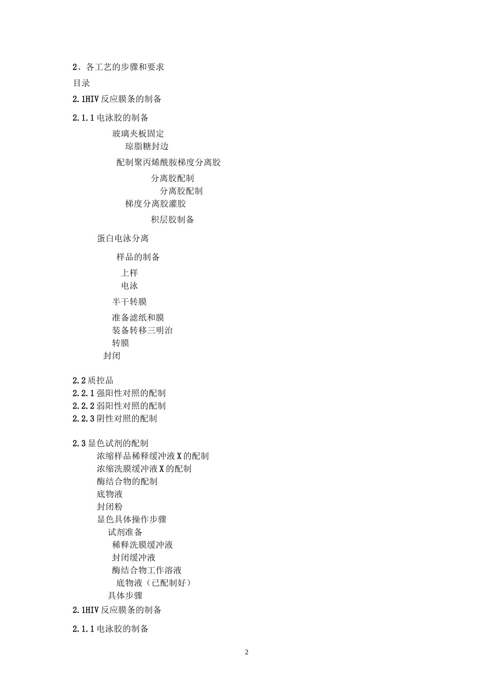 HIV抗体检测试剂盒-工艺流程图_第2页