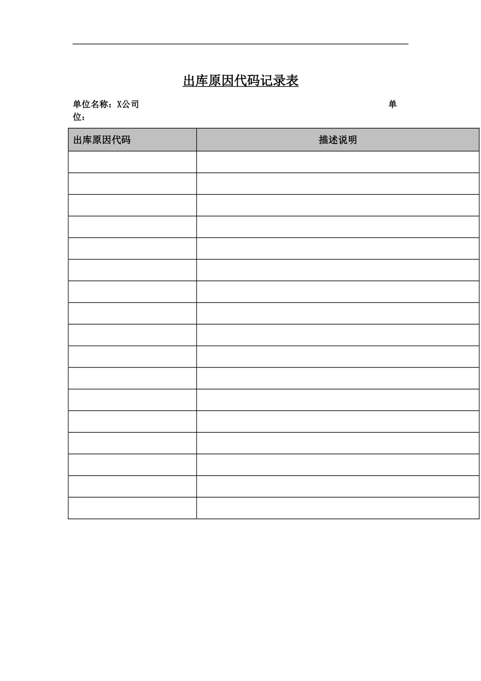 出库原因代码记录表_第2页
