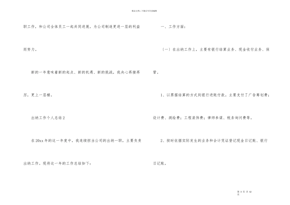 出纳工作个人总结_第3页