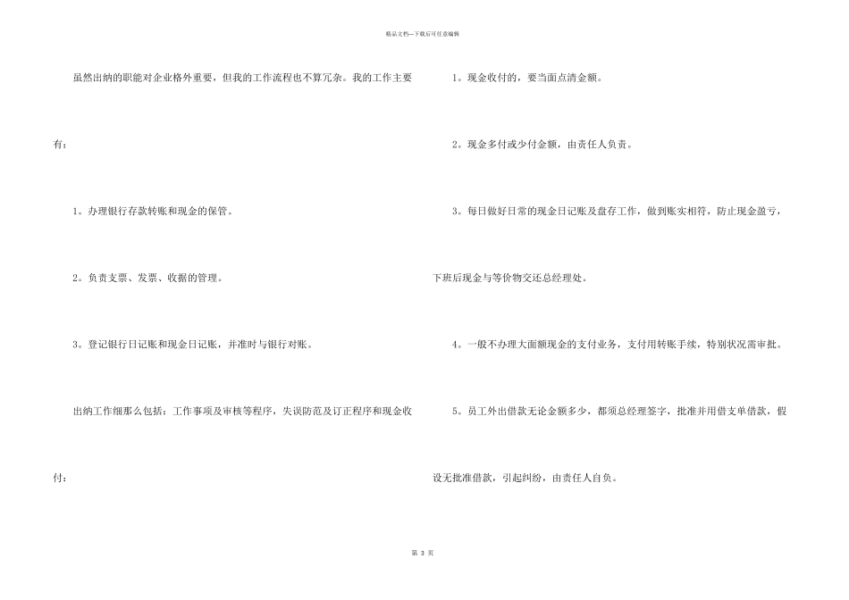 出纳顶岗实习报告_第3页