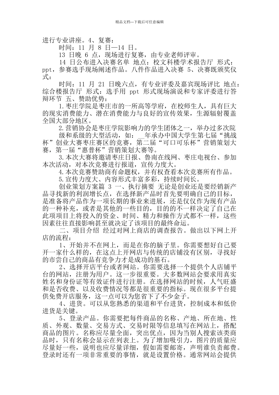 创业策划方案2024_第3页