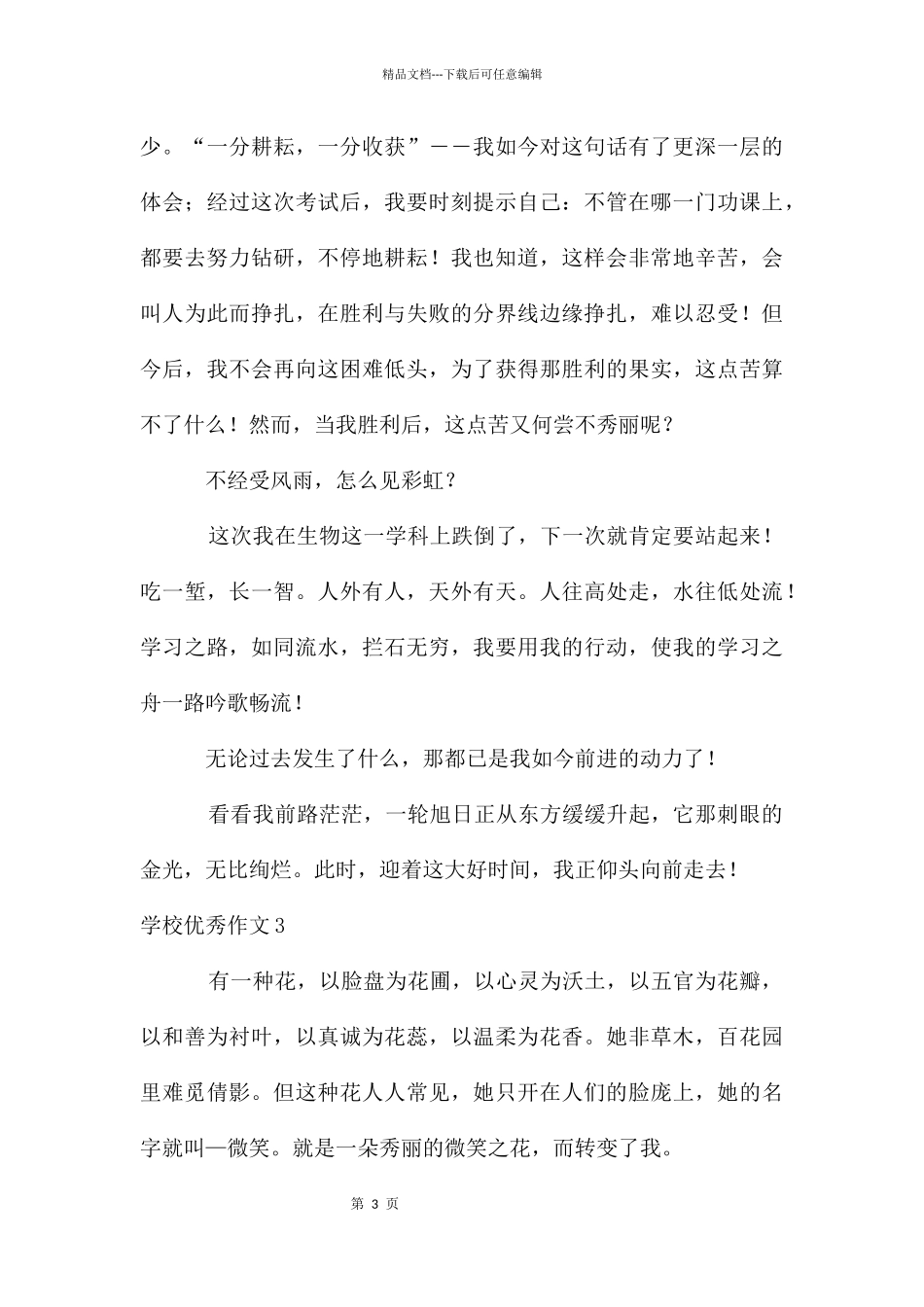 初中优秀作文_第3页