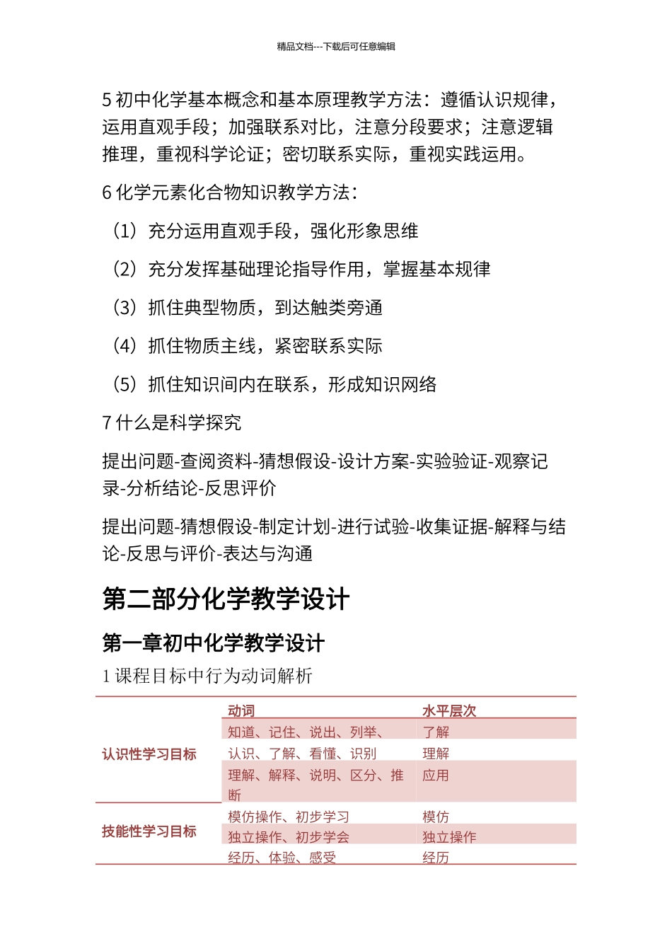 初中化学学科知识_第3页