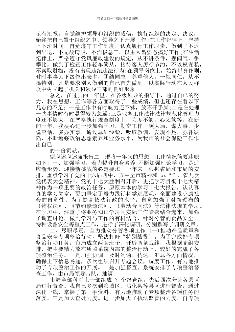 副职述职述廉报告2024_第3页