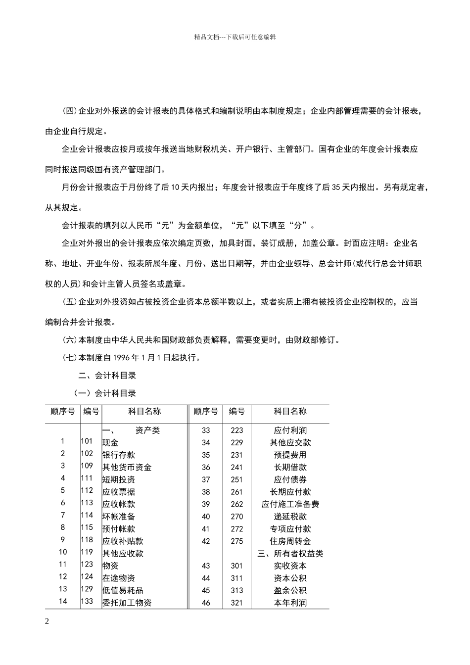 勘察设计企业会计制度_第2页