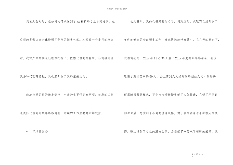 化妆品销售的工作总结_第2页