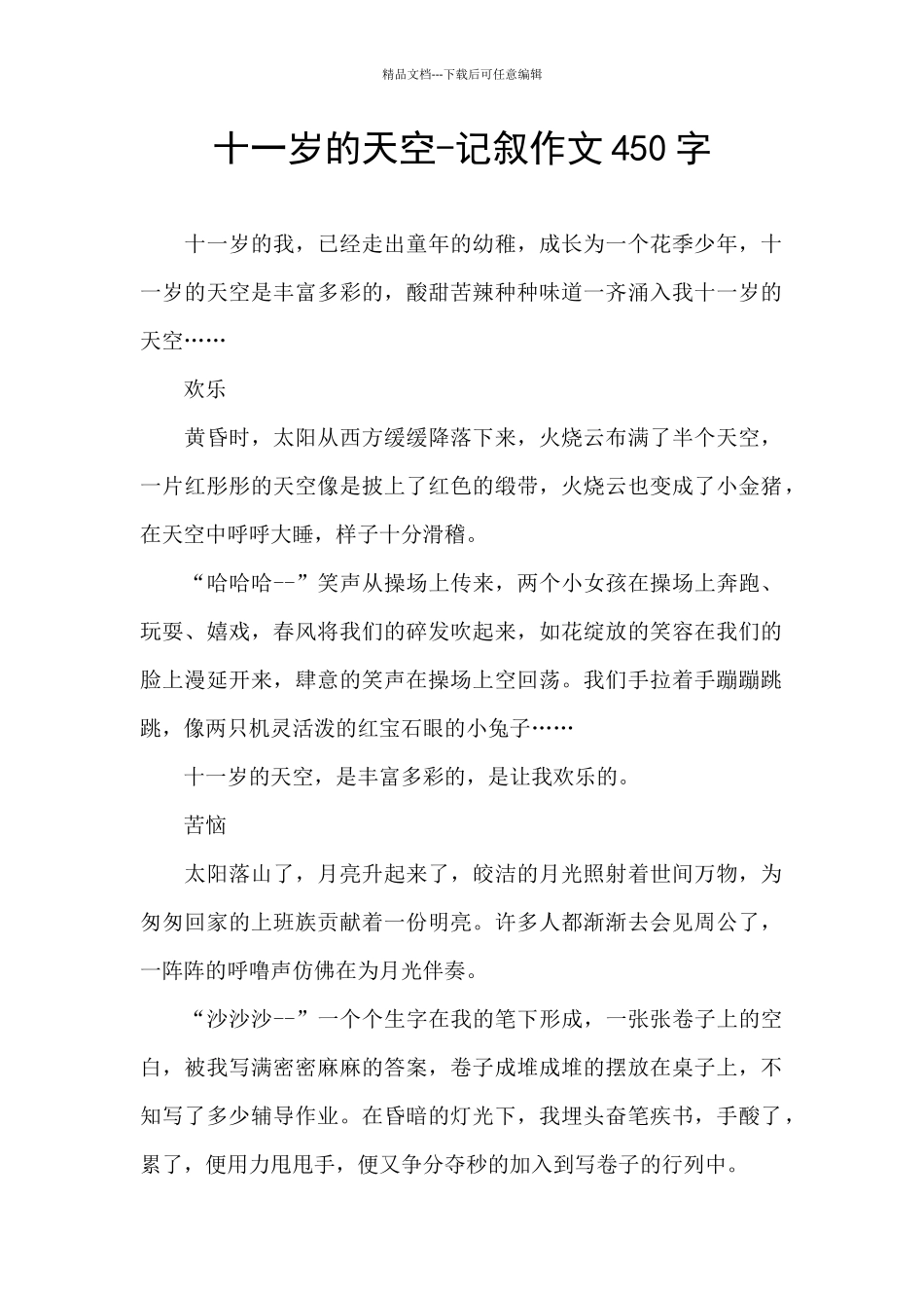 十一岁的天空_第1页