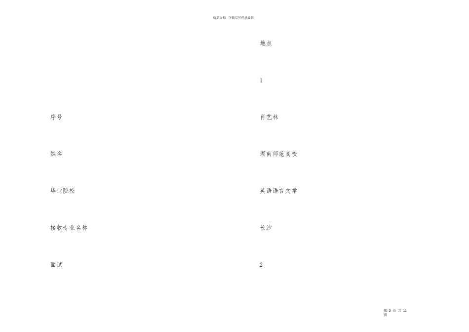 南开大学外国语学院提前面试考核2024级硕士推免生拟接收名单及通知_第3页