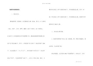 卷烟市场调查报告