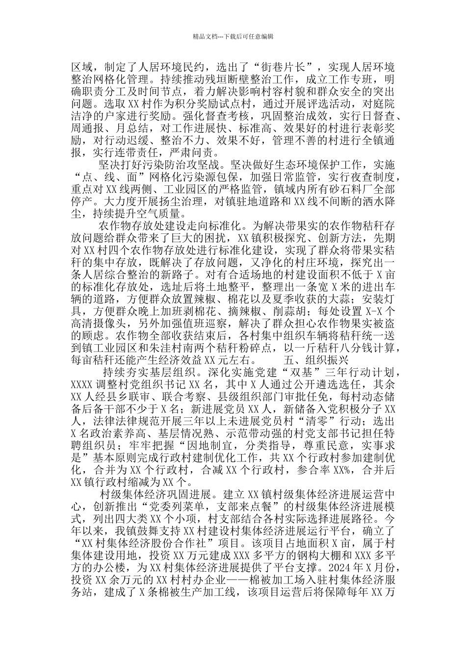 县委县政府乡村振兴工作总结_第3页