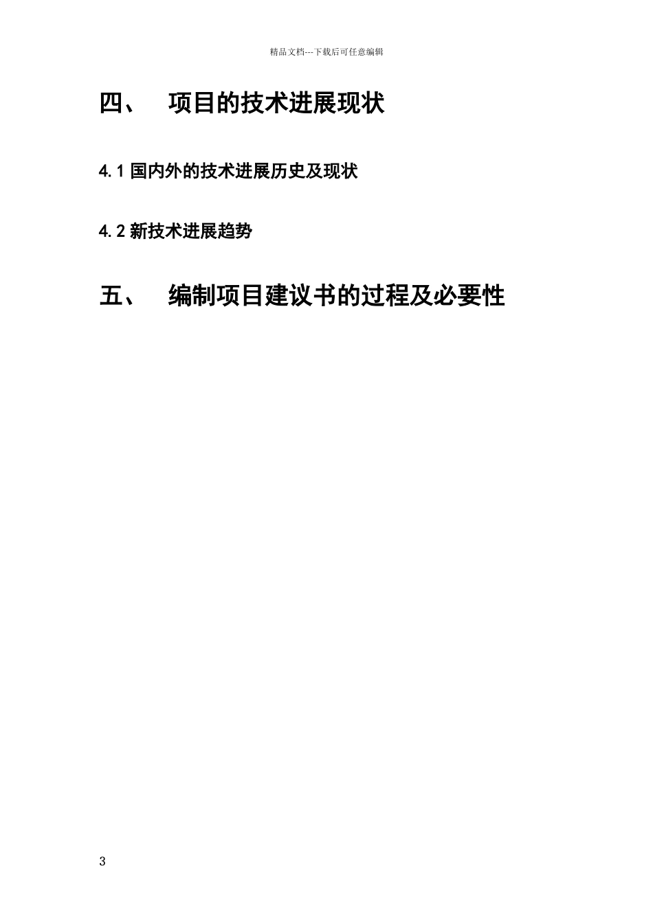 可行性分析报告模板_第3页
